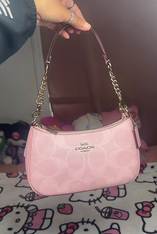 Designer Pink Teri Bag!
